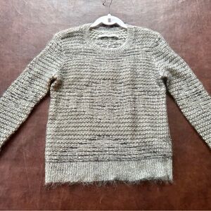 All Saints Textured Gray Sweater